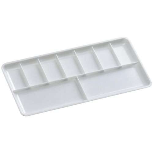 Rectangular Plastic Palette — 9 wells 