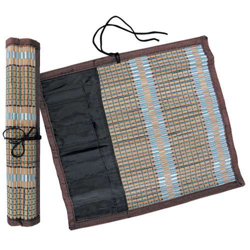 Léonard | Bamboo Brush Mat — with tapes 
