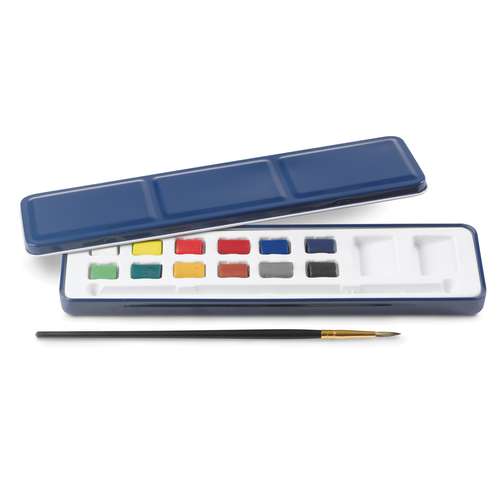 I LOVE ART |  Watercolour set — 12 pans 