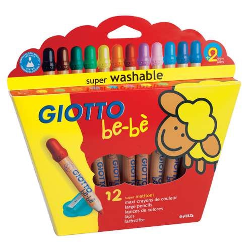 GIOTTO | be-bè maxi Colouring Pencils — set of 12 