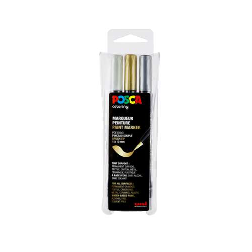 uni | POSCA Paint Marker set PCF350 — 3 markers 