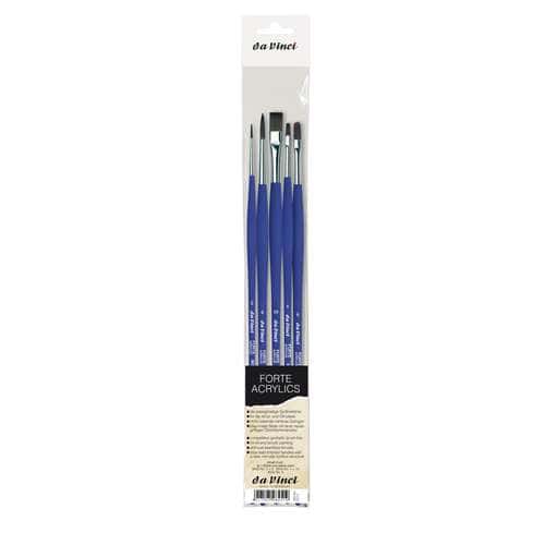 da Vinci | FORTE ACRYLICS Brush Set Series 5273 — 5 brushes 