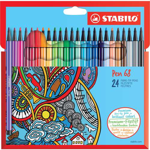 Stabilo Pen 68 Felt Pen Sets 