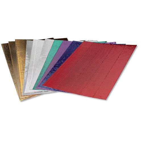 O'Color | Metallic Corrugated Card pack — 10 sheets 