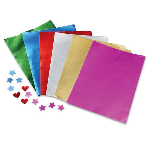 O'color | Aluminium Craft Foil Assortment — 100 x A4 sheets 