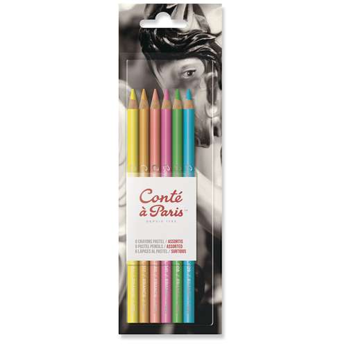 Conté à Paris™ | pastel pencil set — 6 light colours 
