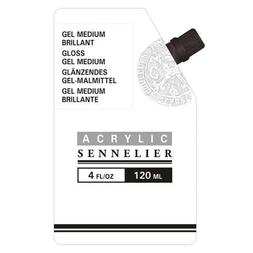 SENNELIER | Acrylic GLOSS GEL MEDIUM — 120 ml eco-pack 