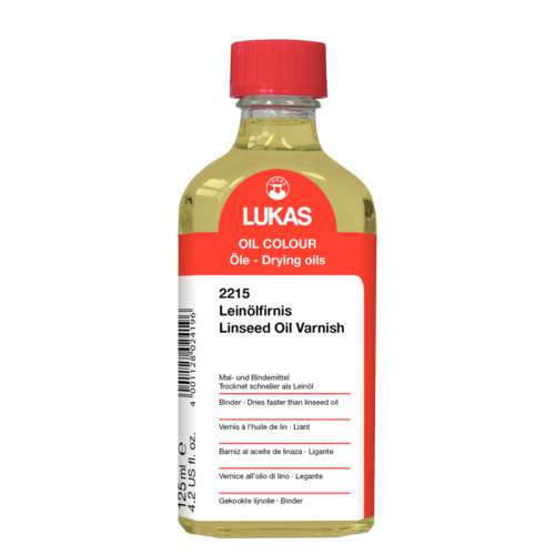 LUKAS | Linseed Oil Varnish 2215 — 125 ml bottle 