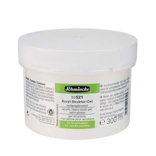 Schmincke | Acrylic Heavy Body Gel 521 — satin-glossy 