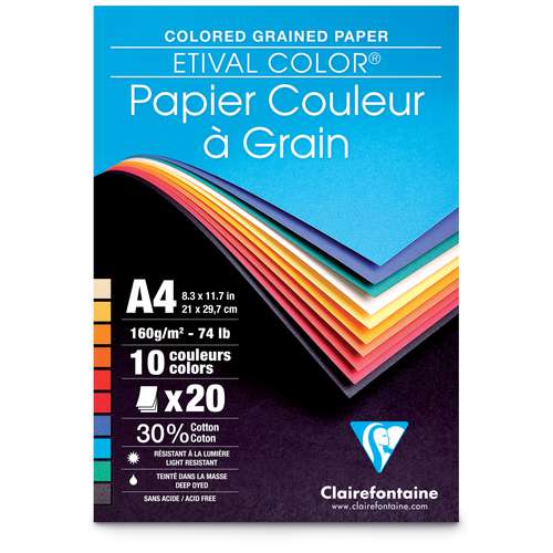 Clairefontaine | ETIVAL COLOR® pad — 160 gsm 