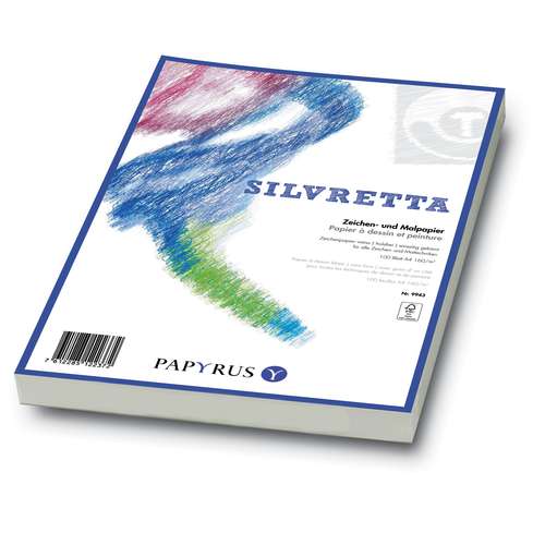 PAPYRUS | Silvretta Drawing and Painting Paper — pack of 100 sheets 