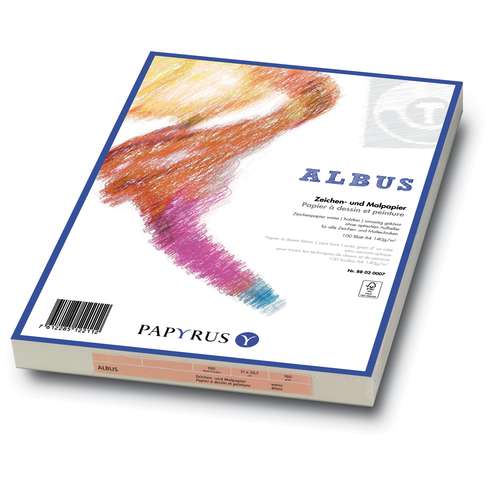 PAPYRUS | Albus Drawing and Painting Paper — pack of 100 sheets 