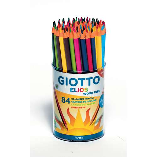 Giotto Elios 84 Coloured Pencil Pot 