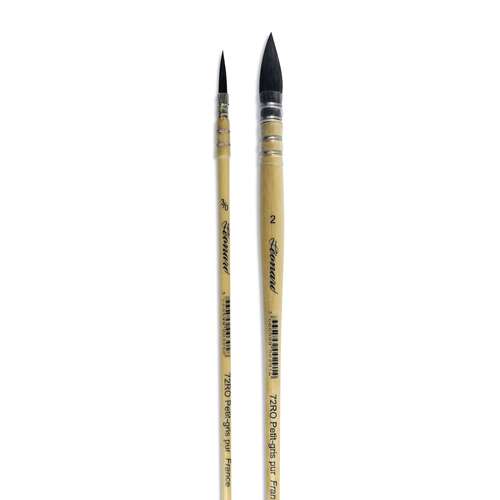 Léonard | Watercolour Brush Set 72RO — 2 brushes 
