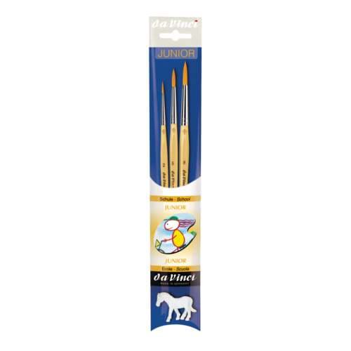 da Vinci | JUNIOR SYNTHETICS School Brush set — series 4212 