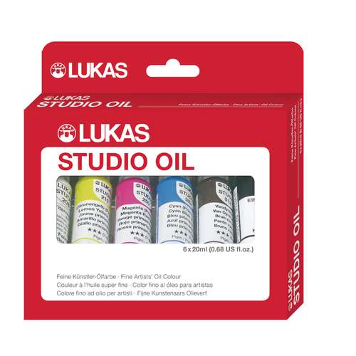 LUKAS | STUDIO OIL Starter set — 6 x 20 ml tubes 