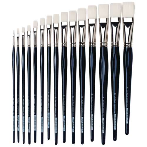 da Vinci Series 7105 Flat Acrylic Impasto Brushes 