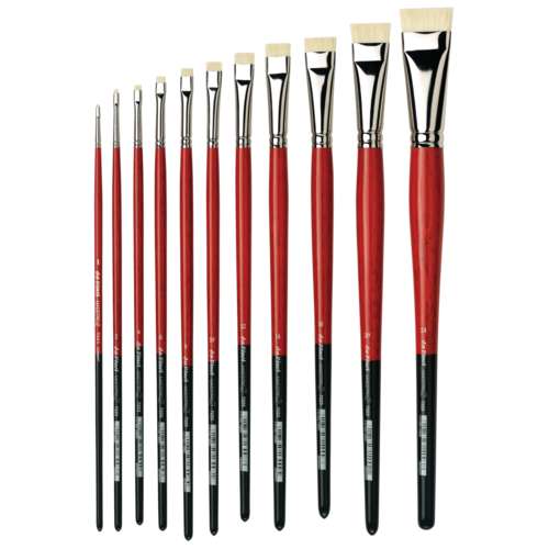 da Vinci | MAESTRO2 Extra Short Flat brushes — series 7223 