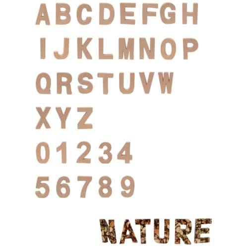 Rayher | Paper-mâché Numbers — individual 
