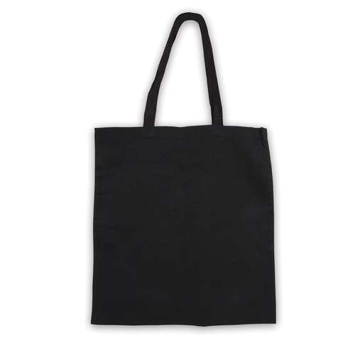 Cotton Shopping Bag — black 
