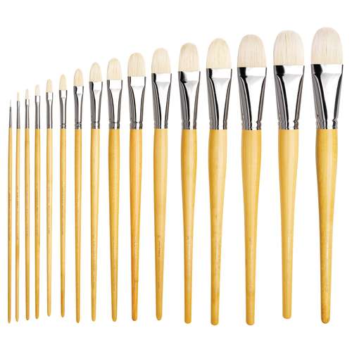 da Vinci | MAESTRO Filbert brushes — series 7400 ○ long handles 