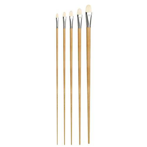 da Vinci | MAESTRO Filbert brushes — series 7406 ○ 60 cm handles 