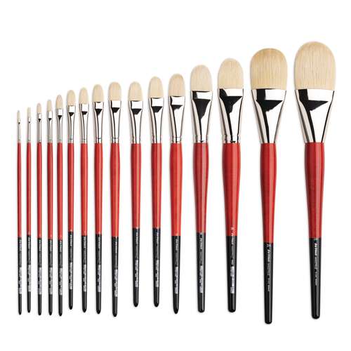 da Vinci | MAESTRO2 Filbert Bristle brushes — series 5423 