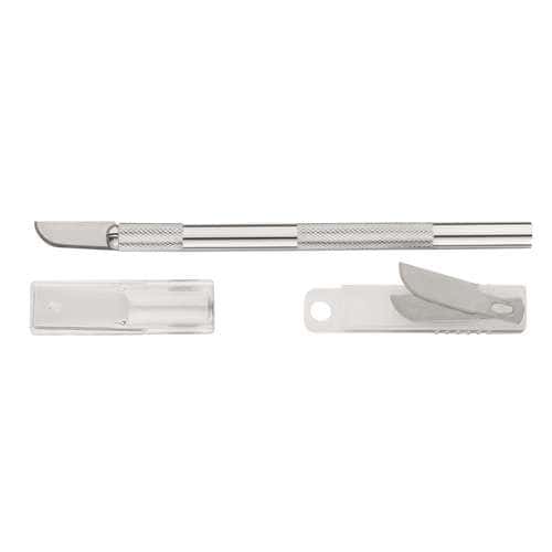 ECOBRA | Stencil Knife — cylindrical aluminium holder with blade 