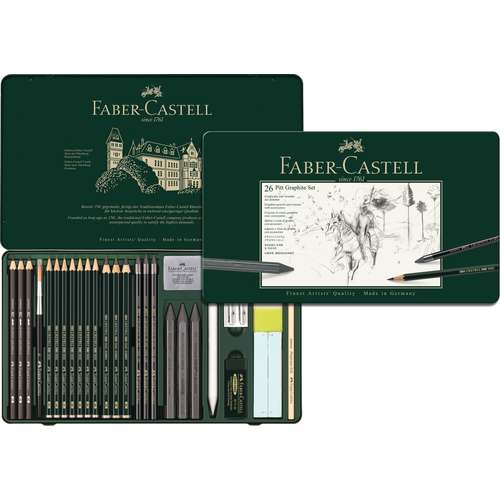 Faber-Castell Large Pitt Graphite Set 