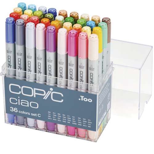 COPIC® | ciao marker set C — 36 markers 