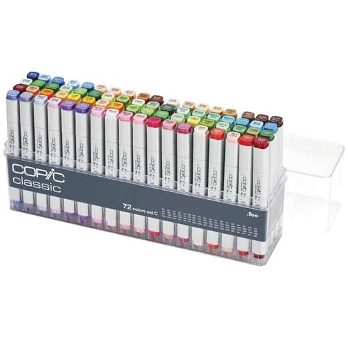 COPIC® | classic marker set C — 72 markers 