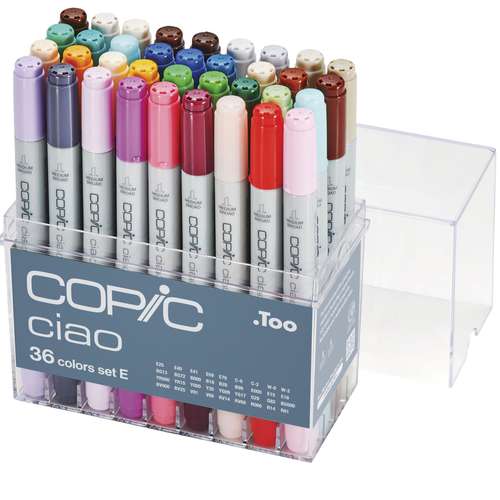 COPIC® | ciao marker — set E ○ 36 markers 