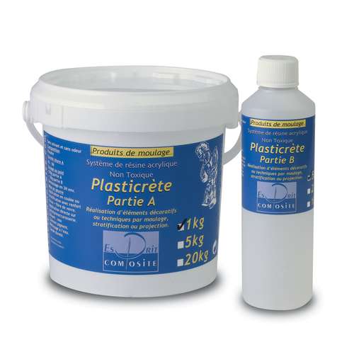 Esprit Composite Non-Toxic Plasticrete Acrylic Resin 