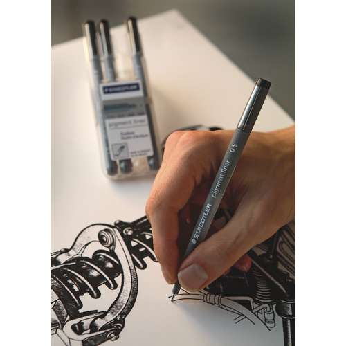 Staedtler Pigment Liner 308 Pen Set, 50,000+ Art Supplies