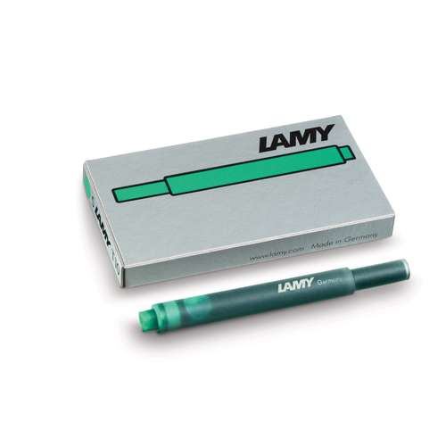Packs Of 5 Lamy T10 Fountain Pen Replacement Cartridges 
