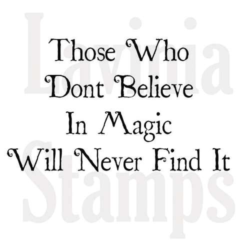 Lavinia Stamps | Believe in Magic — self-adhesive 