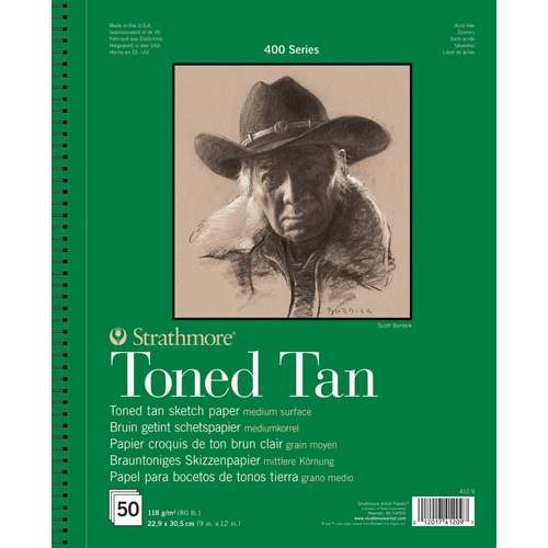 Strathmore® | Toned Tan Sketch books — series 400 