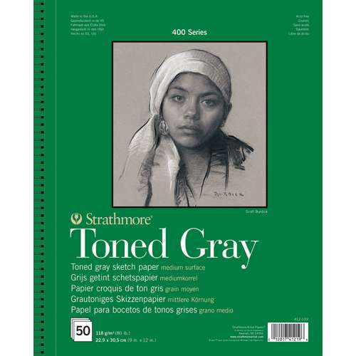 Strathmore® | Toned Grey Sketch books — series 400 