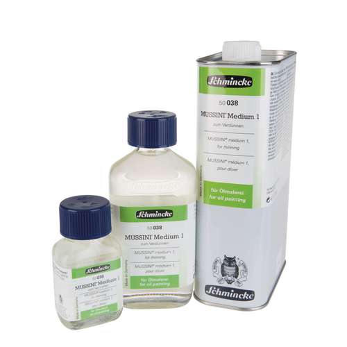 Schmincke | MUSSINI® Oil Medium 1 (038) — for thinning 