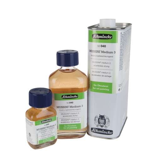 Schmincke | MUSSINI® Oil Medium 3 (040) — accelerates drying 