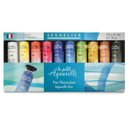 SENNELIER | La Petite Aquarelle Watercolour — 10 x 21 ml tubes 