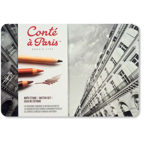 Conté à Paris™ | Sketch Set — 12 pencils 