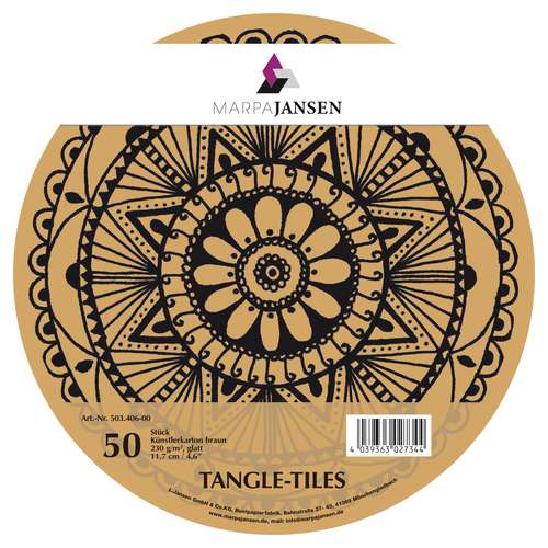 Marpa Jansen Circular Tangle Tiles 