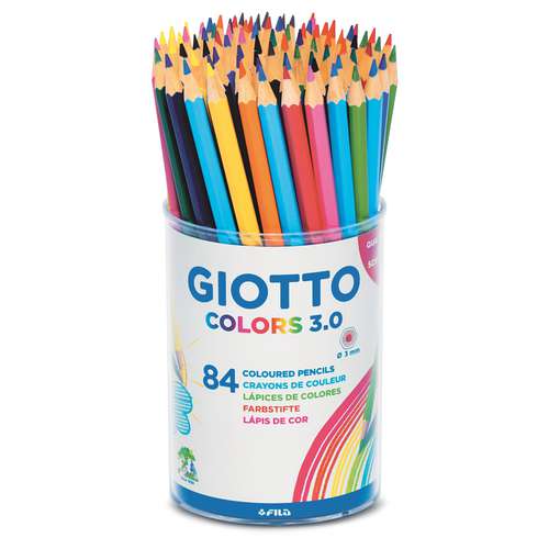 GIOTTO | COLORS 3.0 Colouring Pencil set — 84 pencils 