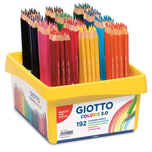 Giotto Colors 3.0 192 Colouring Pencil Set 