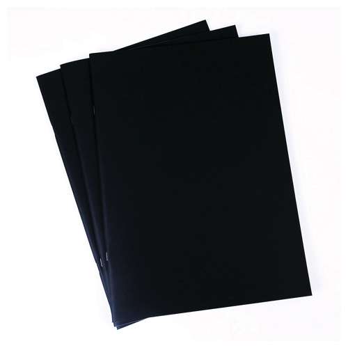 seawhite OF BRIGHTON | Black Starter Sketchbooks — black paper 