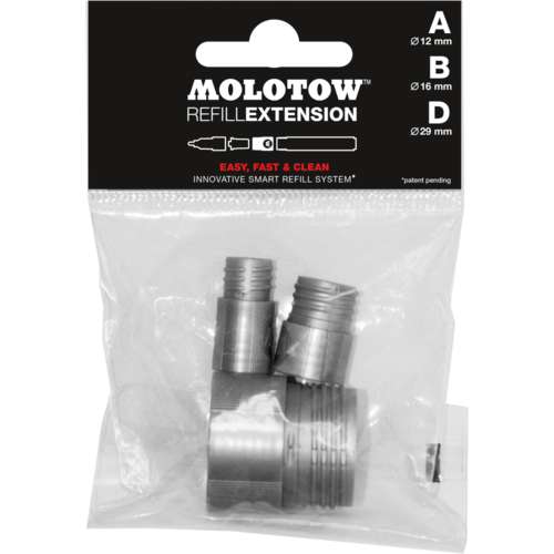 MOLOTOW™ | Refill Tryout Pack — series A/B/D 