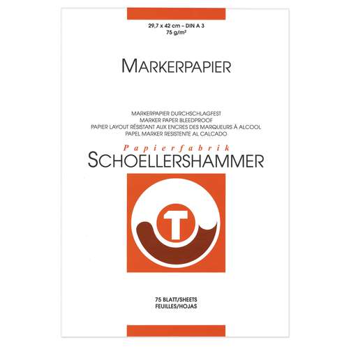 Schoellershammer | Marker Paper pads — 75 gsm 