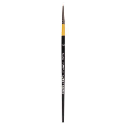 DALER-ROWNEY | System 3 Spotter Brushes — Series 81 ○ short handle ○ synthetic hair 