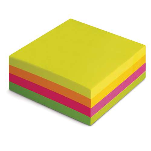 Wonday Self-Adhesive Sticky Notes in Neon Colours 